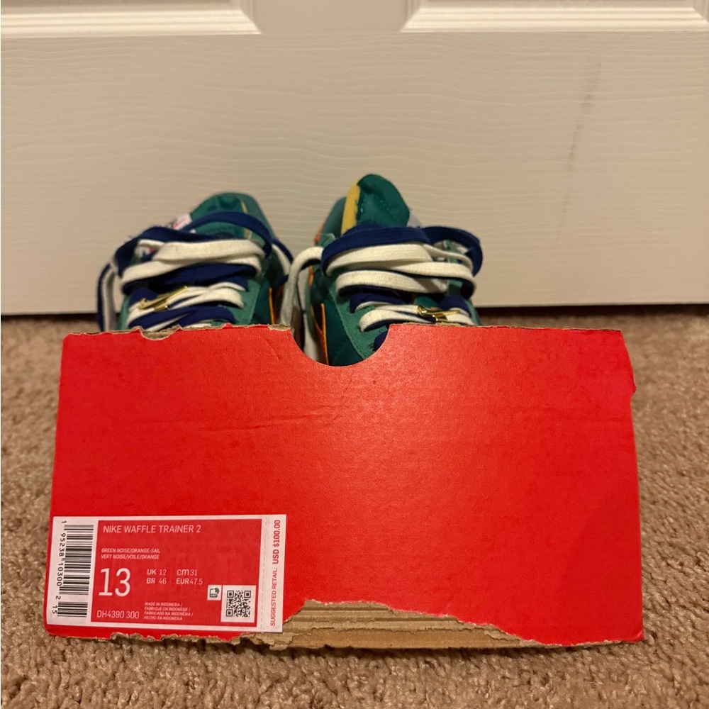 Nike Men’s  Waffle Trainer 2 - Green Noise